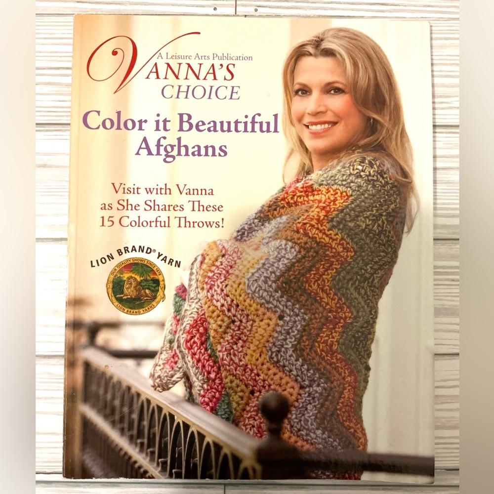 Vanna's Choice Color it Beautiful Afghan Book